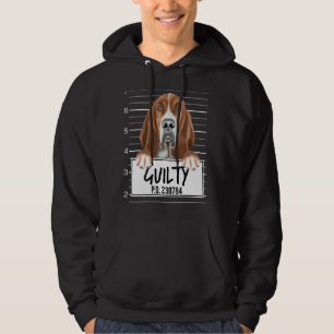 Veste À Capuche Tasse Basset Hound Chien Coupable
