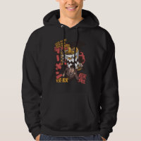 Tasse de monstre de nouilles Ramen attrapant une f