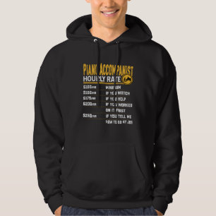 Veste À Capuche Taux horaire d'accompagnateur de piano   Pianiste 