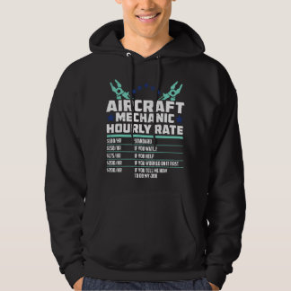 Veste À Capuche Taux horaire de technicien d'avion - Avion Avion M