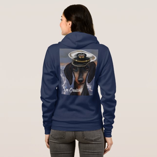 Veste À Capuche Teckel         (Dos entier)