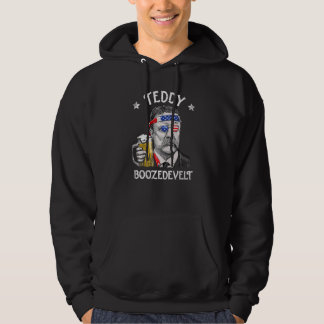 Veste À Capuche Teddy Boozedevelt Theodore Roosevelt 4 juillet M