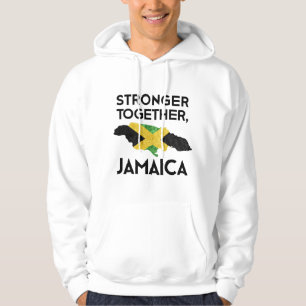 Veste À Capuche Tee de soutien pour l'ouragan Melissa en Jamaïque