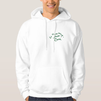 Veste À Capuche Tee-shirt avec la déclaration « Désolé, mais je m'