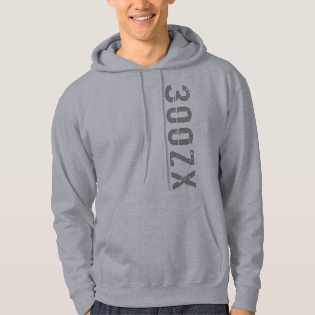 Veste À Capuche Tee - shirt de Nissan 300ZX Vert (Devant)