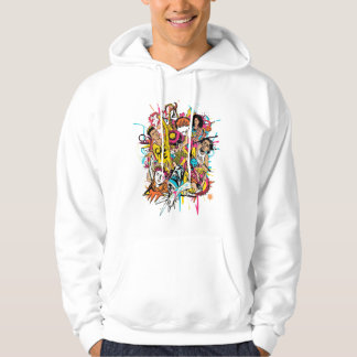 Veste À Capuche Tee-shirt de style Pop Art – Design rétro audacieu