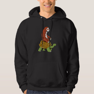 Veste À Capuche Tee Tortue Cheval Sloth Sauvage Tortue