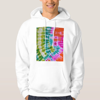 Veste À Capuche Teinture Tie Dye