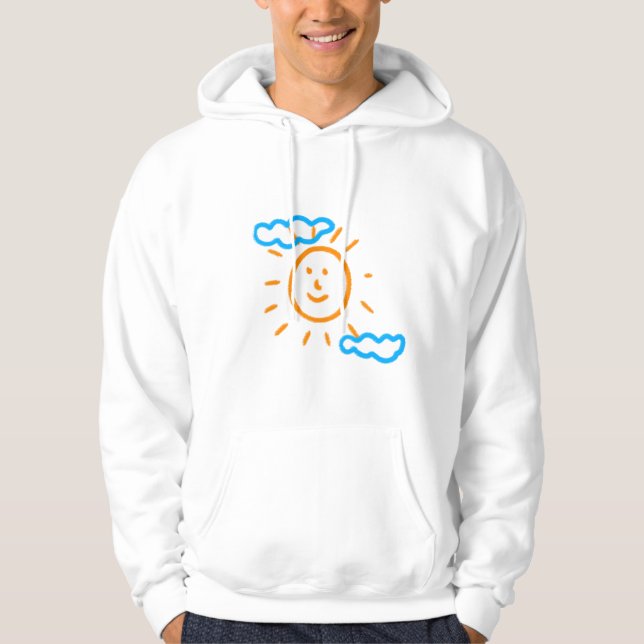 Veste À Capuche Télécharger des enfants Dessiner Transformer des e (Devant)