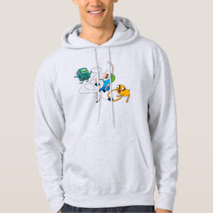Veste À Capuche Temps d'aventure   Finn & Jake Jouer avec BMO