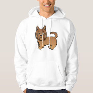 Veste À Capuche Terrier Australien Rouge Chien de Dessin Animé Mig