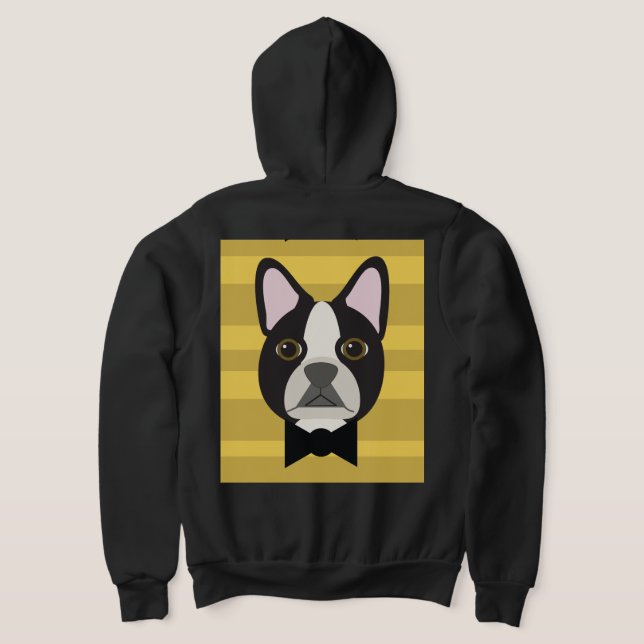 Veste À Capuche Terrier de Boston (Couchage Retour)