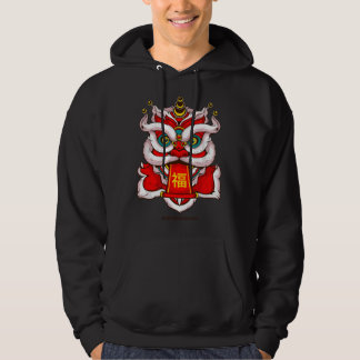 Veste À Capuche Tête de danse du lion - Bonne année chinoise