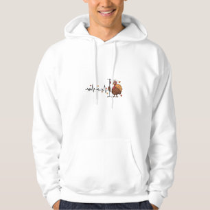 Veste À Capuche Thanksgiving Heartbeat Turkey Nurse Pulse Fall RN