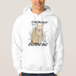 Veste À Capuche The Beast Inside Me funny meme cat sweatshirt