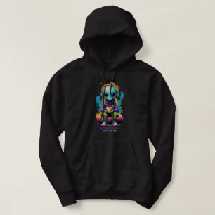 Veste À Capuche Thé dans Zoned out Café On Belle Art Alien