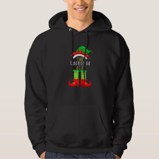 Veste À Capuche The Lacrosse Elf Christmas Family Matching Xmas