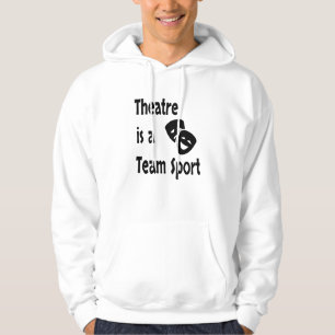 Veste À Capuche Théâtre est un sport d'équipe, acteur, acteur, 
