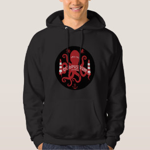 Veste À Capuche Thème Et Imaginaire De La Mer   Octopus  Mug Nauti