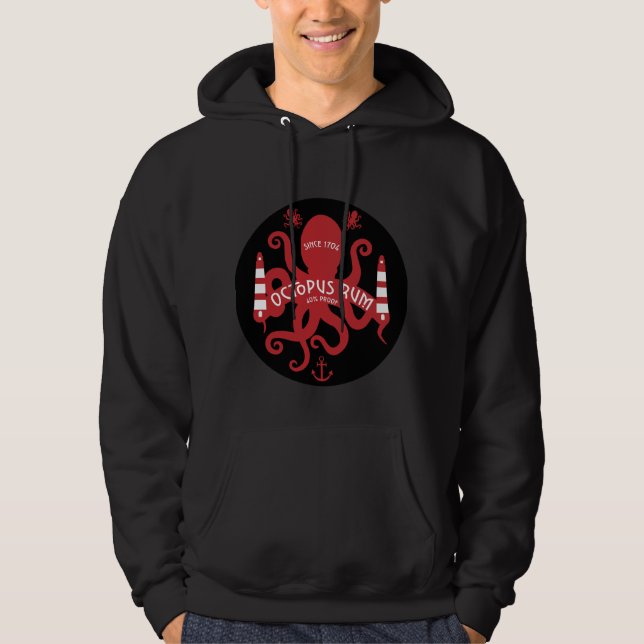 Veste À Capuche Thème Et Imaginaire De La Mer | Octopus| Mug Nauti (Devant)