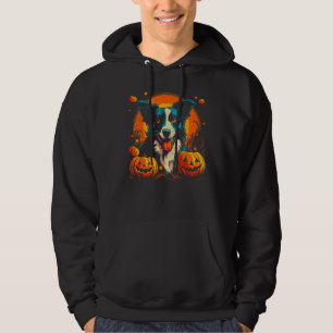 Veste À Capuche Thème Halloween Chien Border Collie