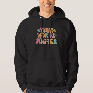 Veste À Capuche Thérapeute en orthophonie Votre Parole Compte Sped