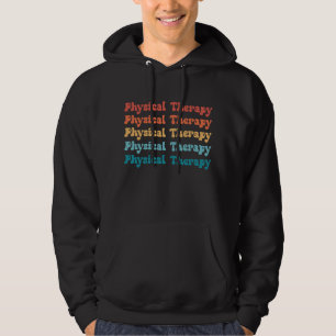 Veste À Capuche Thérapie physique PT Retro PT Cadeaux Grad