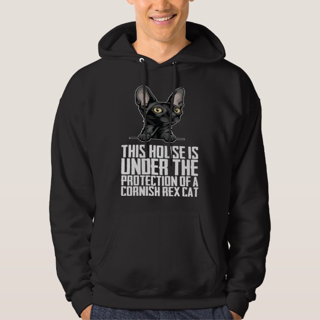 Veste À Capuche This house is under the protection of a cornish re (Devant)