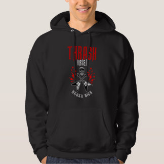 Veste À Capuche Thrash Metal ne meurt jamais