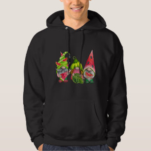 Veste À Capuche Three Watermelon Garden Gnomes Tomte Swedish Scand
