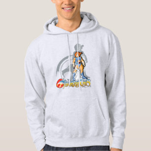 Veste À Capuche ThunderCats Graphique de l'ombre de demi-tour Li