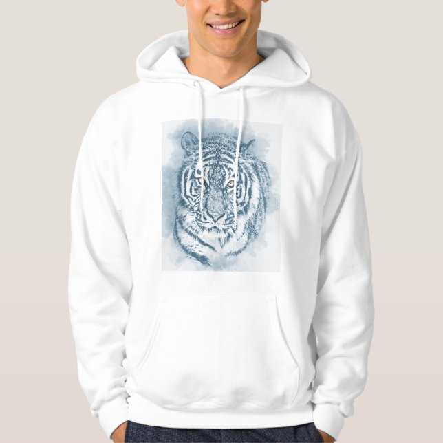 Veste À Capuche tigre (Devant)