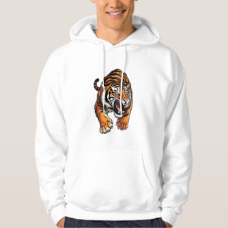 Veste À Capuche Tigre qui bondit