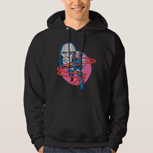 Veste À Capuche Tirs Darkseid Poutres Omega (Devant)