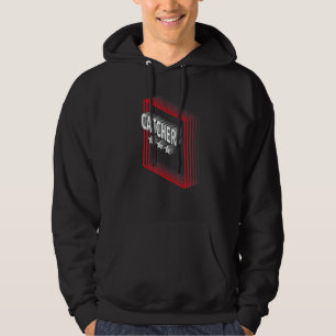 Veste À Capuche Titre de poste de receveur Appréciation Rétro