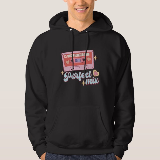 Veste À Capuche Toi Et Moi Sommes Le Mélange Parfait (Devant)