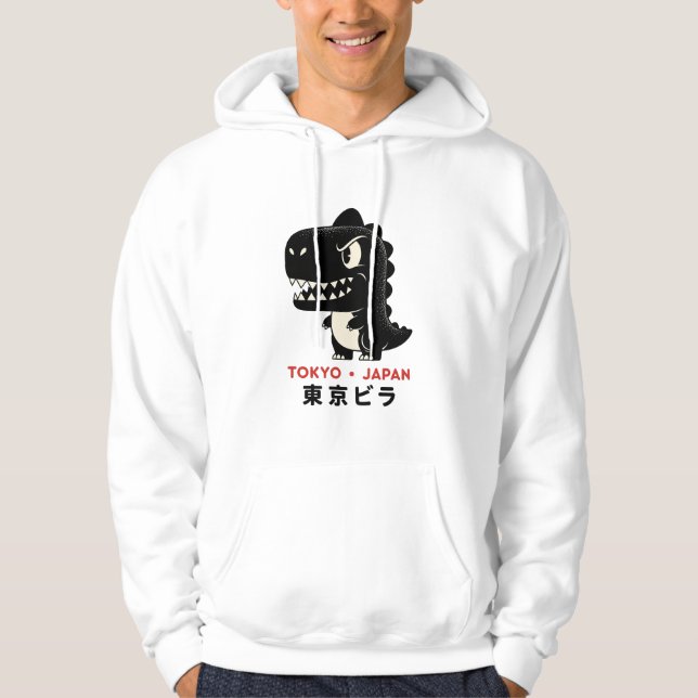 Veste À Capuche TOKYO JAPAN GODZILLA Hoodies (Devant)