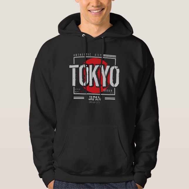 Veste À Capuche Tokyo Japon Dream City Street Wear (Devant)