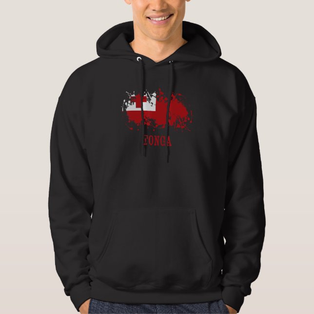 Veste À Capuche Tongan enthusiasts for Tonga and Tonga (Devant)