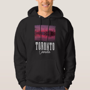 Veste À Capuche Toronto Horizon Ontario Canada Feuille d'érable Ca