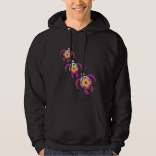 Veste À Capuche Tortues de mer Honu hawaïennes Tropical Ohana