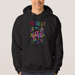 Veste À Capuche Totalement Rad Fête de Costume Huitième Années 80