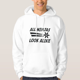 Veste À Capuche Tous les Ninjas ressemblent
