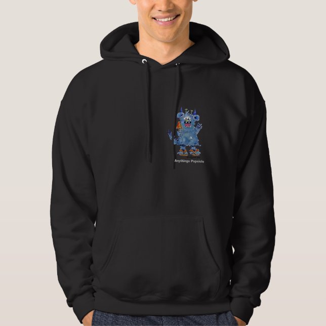 Veste À Capuche Tout Popsicle Funny Monster Hoody (Devant)