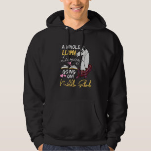 Veste À Capuche Tout un apprentissage de lama en cours au collège