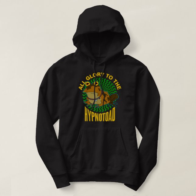 Veste À Capuche Toute gloire à l'hypnotoad (Design devant)