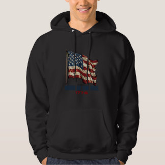 VESTE À CAPUCHE TOUTE LA TERRE AMÉRICAINE DE LA LIBERTÉ 1776