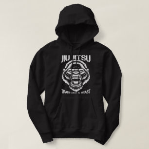 Veste À Capuche Train Du Jiu Jitsu Brésilien Comme Une Bête