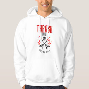 Veste À Capuche Trash Metal ne meurt jamais