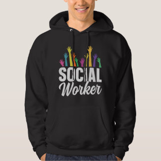 Veste À Capuche Travail de travailleur social